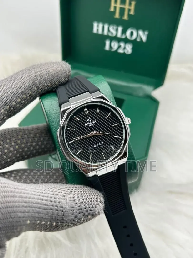 Hislon Rubber Strap Watch
