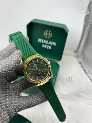 Hislon Rubber Strap Watch