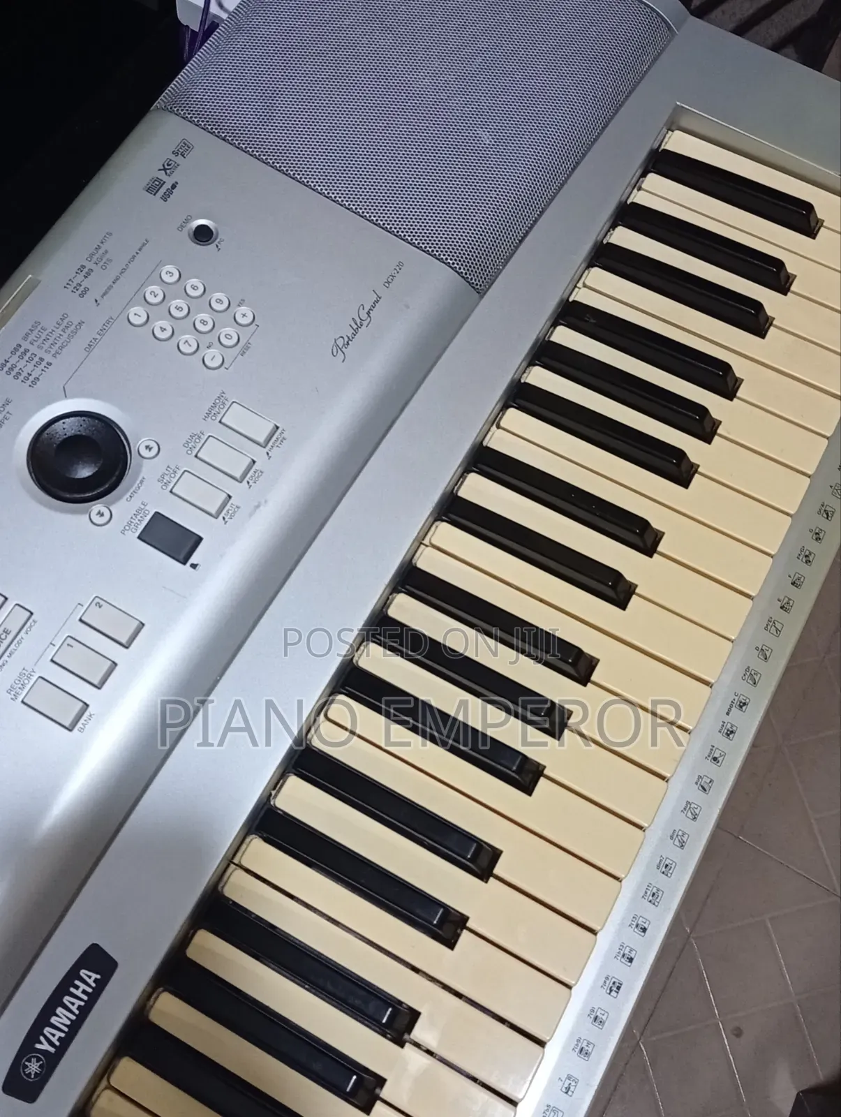 Yamaha DGX-220 — Powerful Portable Keyboard