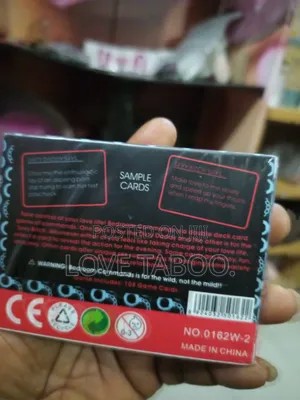Bedroom Command Sex Card
