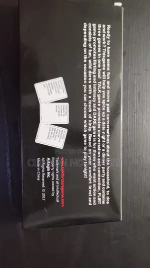 Talk Flirt and Dare Cards