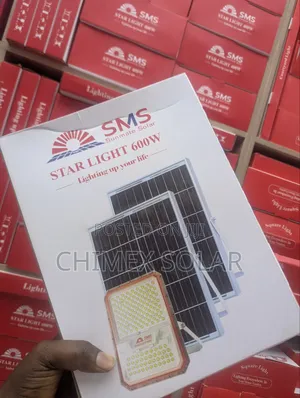 600 Watts SMS Solar Flood Lights