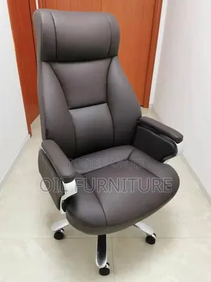 ​Ergonomic High-Back Leather Executive Office Chair