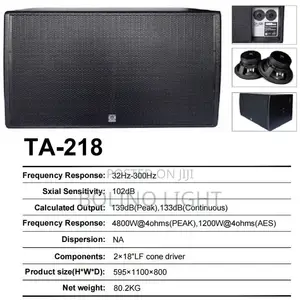 PA Sound System Double 10 Inch Line Array Speaker