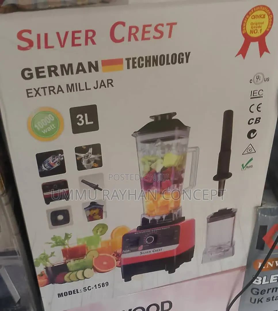3l Silver Crest Blender 10000w