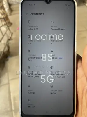 Realme 8 5G 128 GB Blue