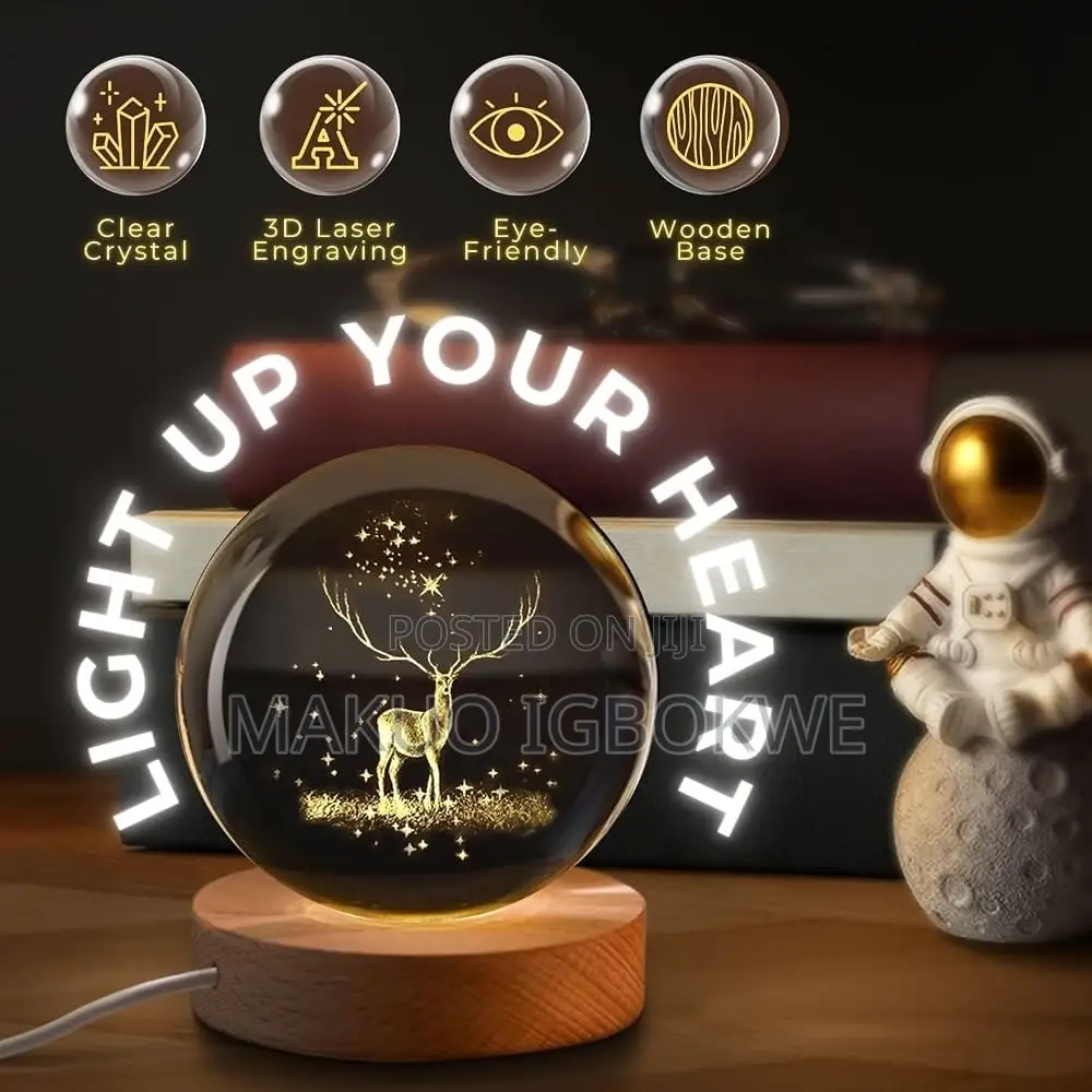 Crystal Ball Led TV Console for Your Home