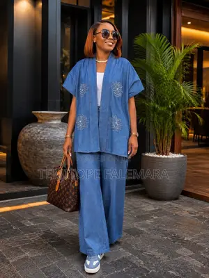 Denim Two Piece