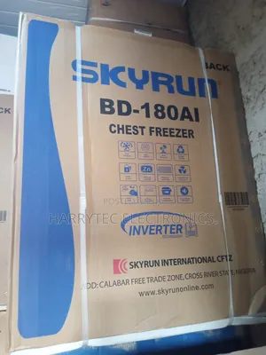 Skyrun Inverter Deep Freezer Model 180 With 2 Years Warranty