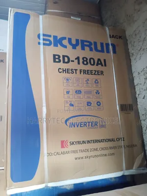 Skyrun Inverter Deep Freezer Model 180 With 2 Years Warranty