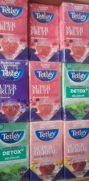 Tetley Super Fruit Multi Vitamins With Multi- B Vitamins 4×20×2g