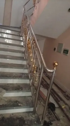 Stainless Steel Wall-Mounted Handrail