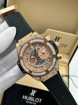 Hublot Stoned Chronograph Watch