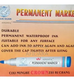 Hanwen Permanent Marker Assorted X12