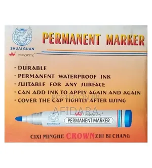 Hanwen Permanent Marker Assorted X12