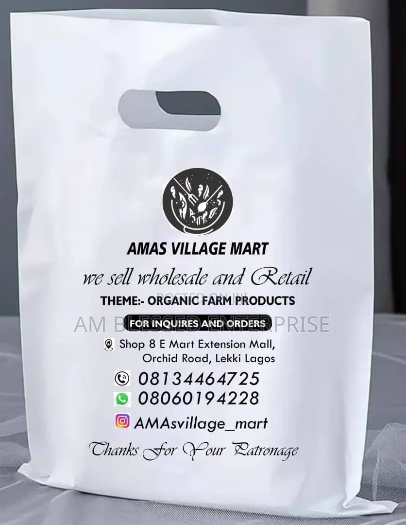 Custom Small Poly Nylon Bag Print