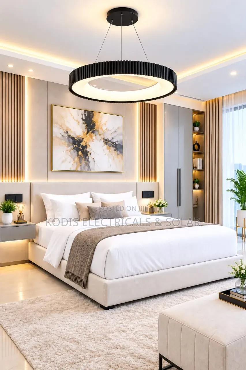 Luxury Drop LED Flush Lighting Chandelier