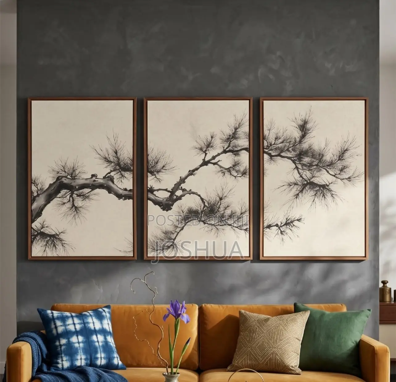 Split Portraits With Vintage Frames