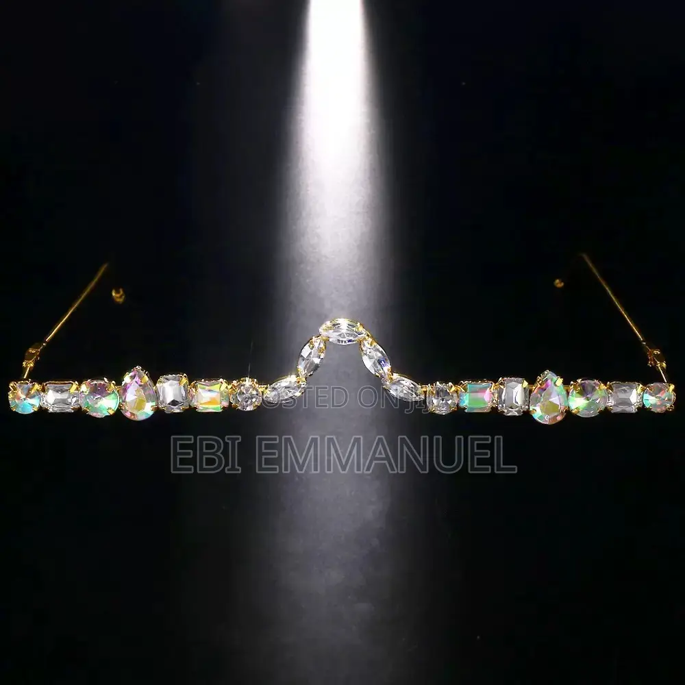 Rhinestones Stylish Glasses