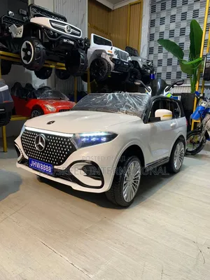 White Mercedes-Benz Electric Children Car With Remote Age 1-10