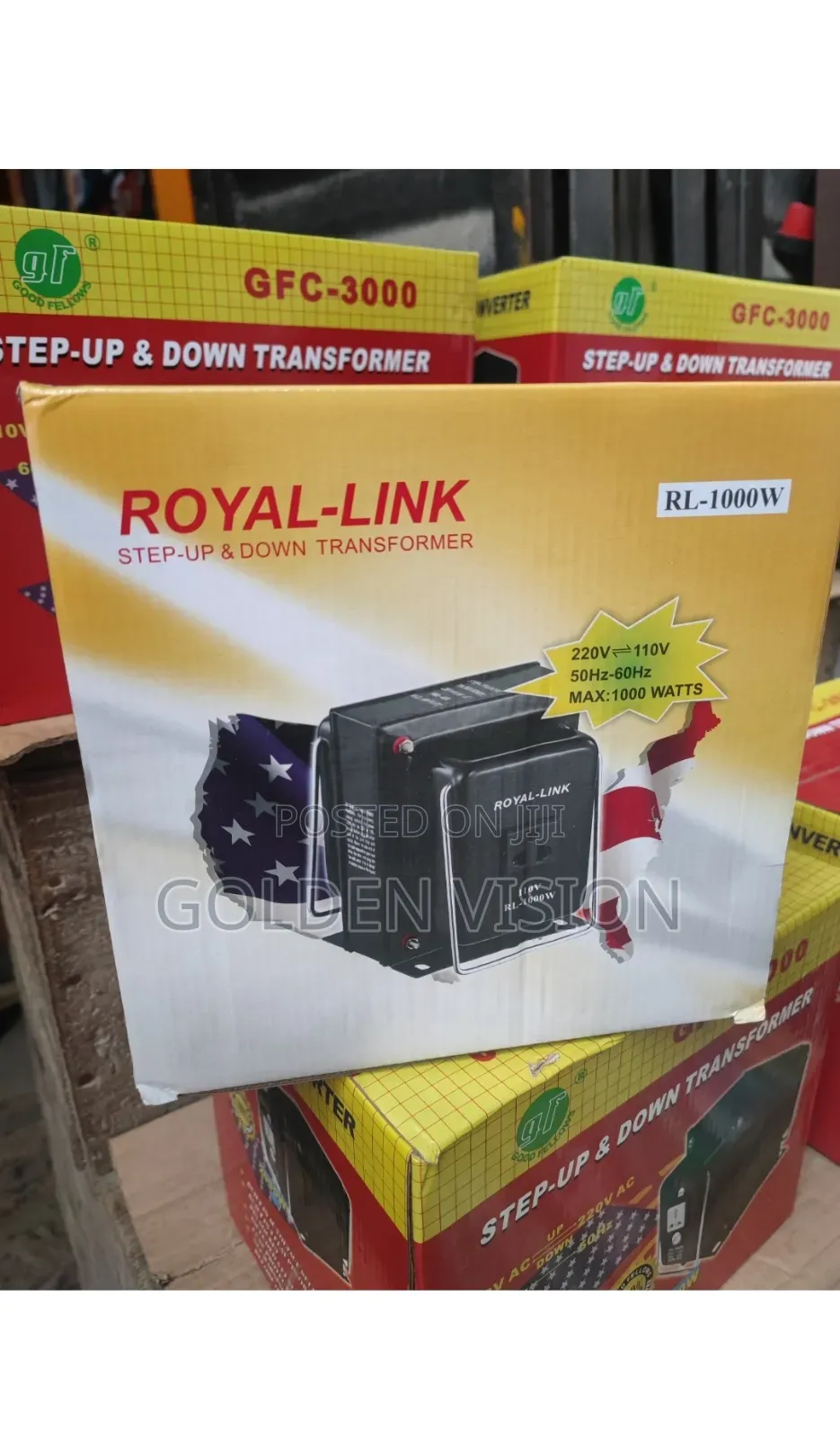 1000Watts Step Up Down Transformer-1000w