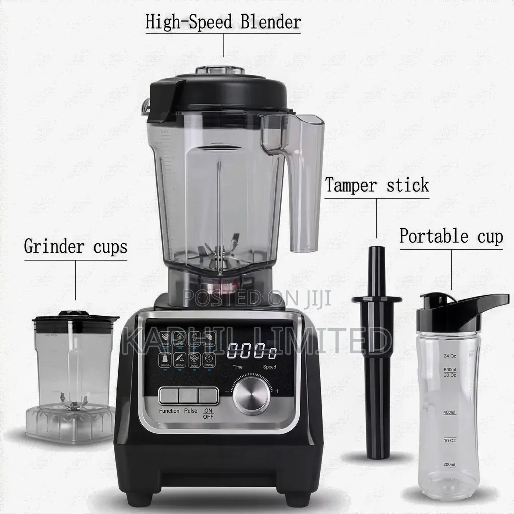 3000 Watts Heavy-Duty Professional Multi-Function Commercial Blender