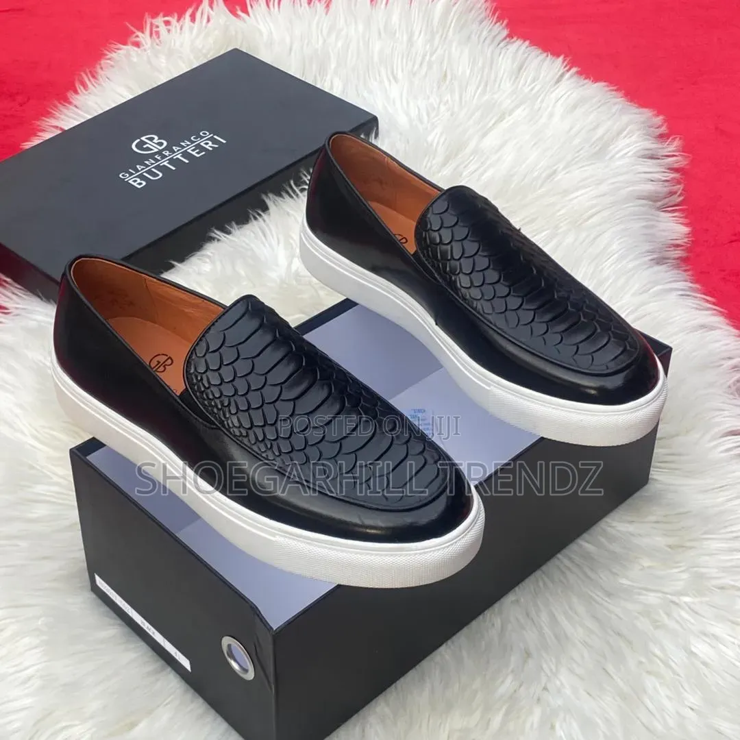 Men's Leather White Sole/ Hybrid Loafers