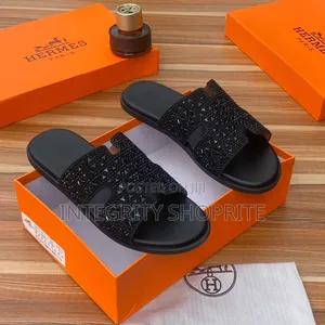 Slip-on Slide Sandal With an Open-Toe Design