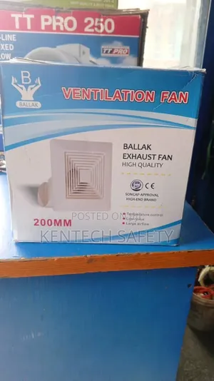 Ventilation Safety Fan 200mm