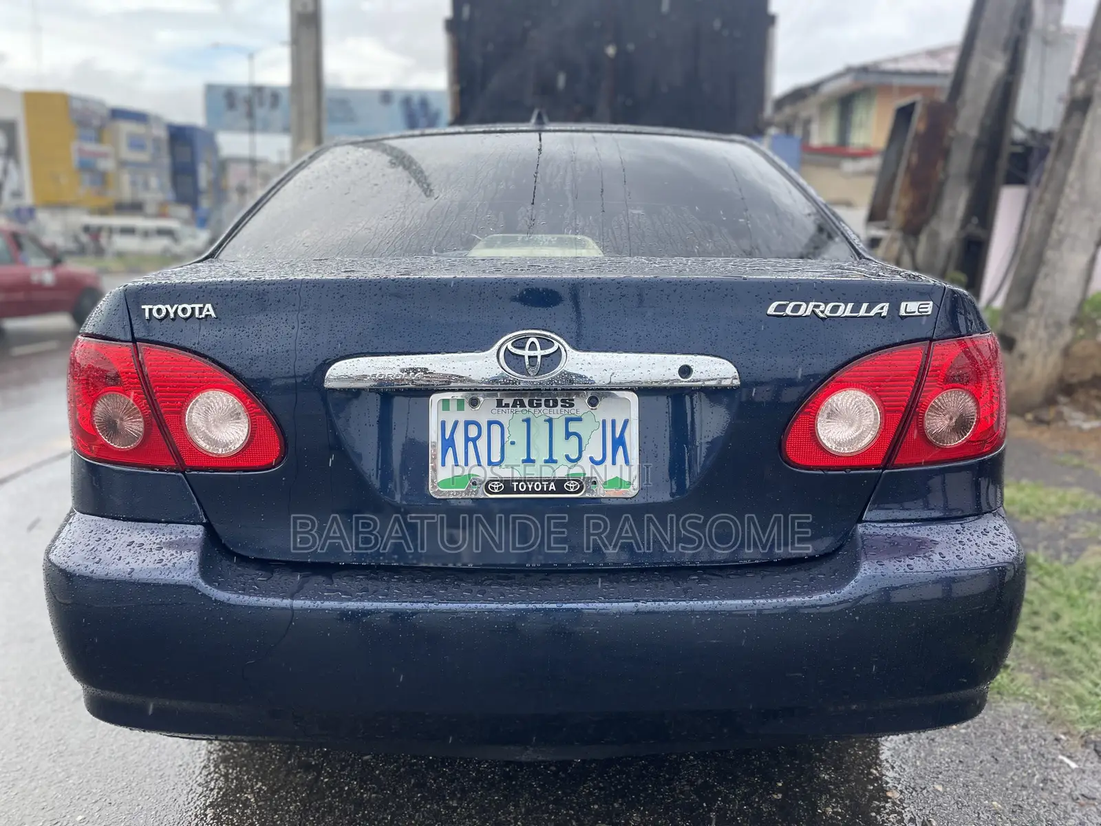 Toyota Corolla LE 2007 Blue