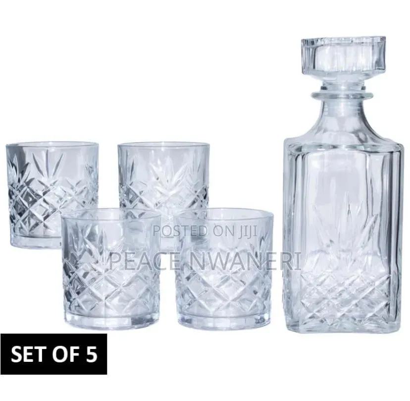 5pcs Whiskey Jar