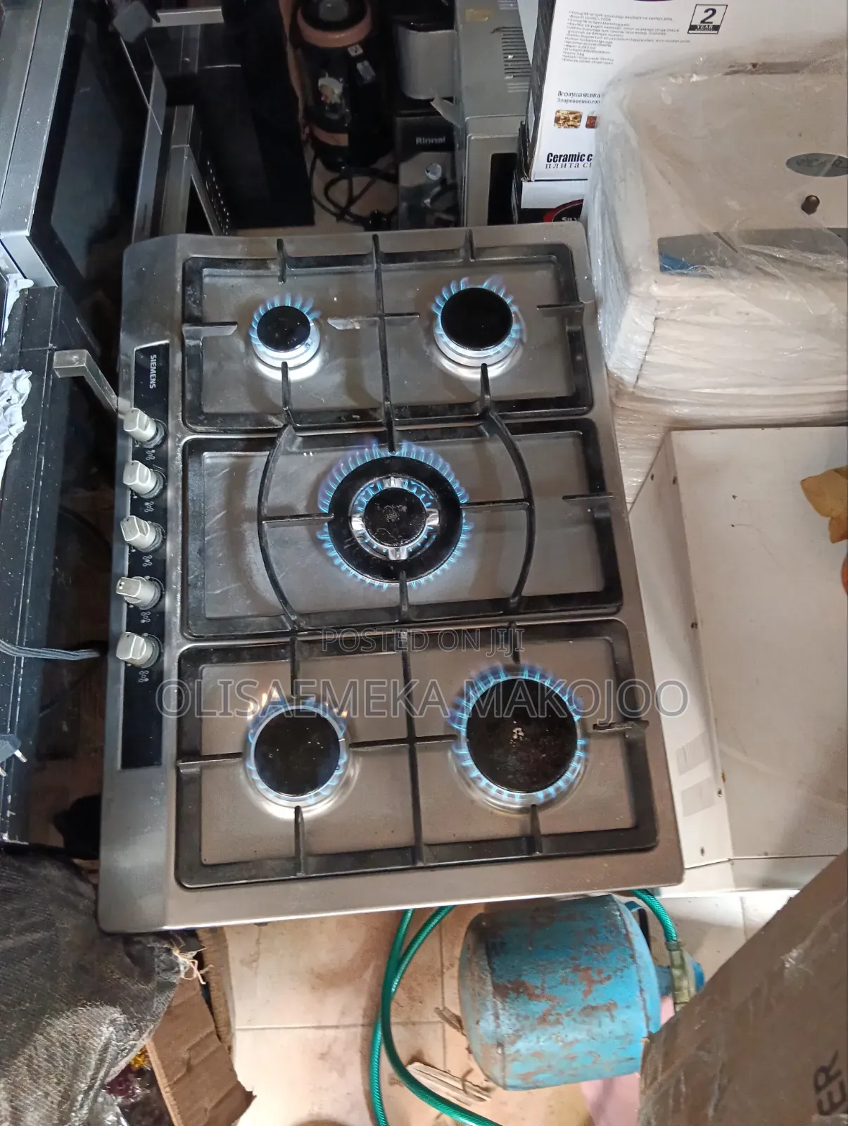 5 in 1 Table Top or Inbuilt Gas