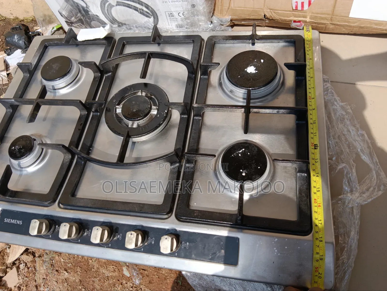 5 in 1 Table Top or Inbuilt Gas