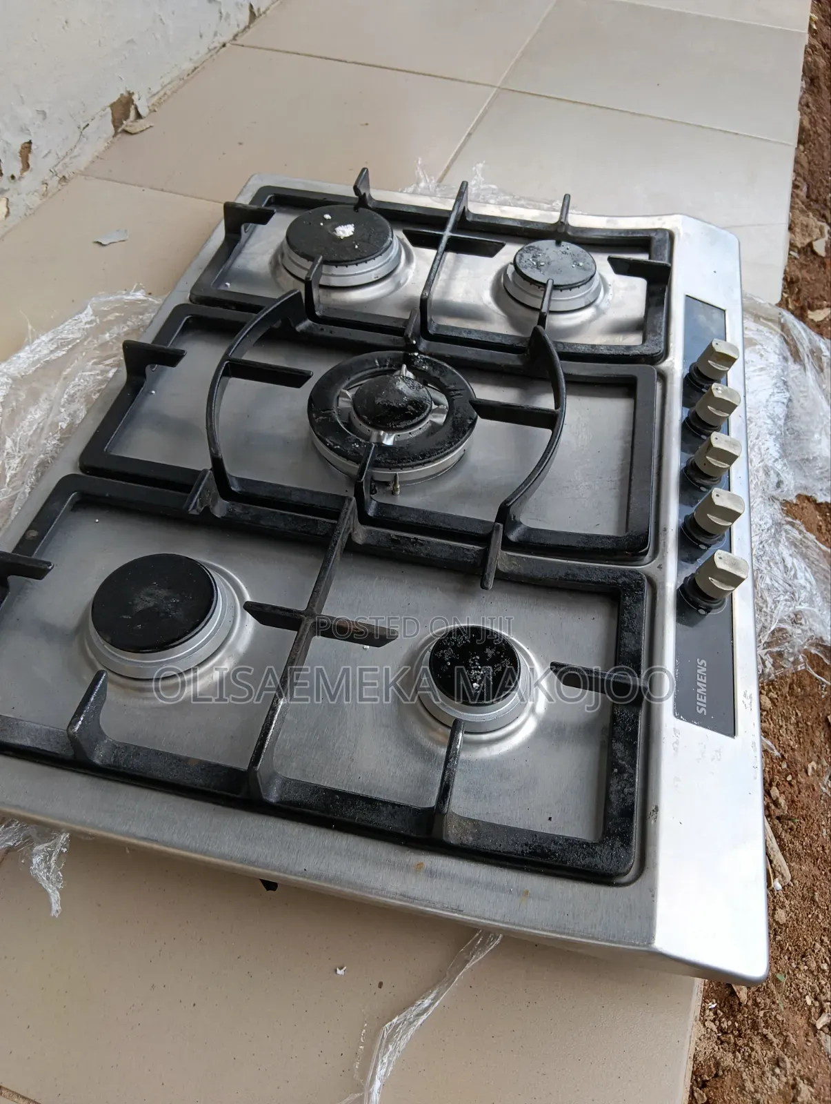 5 in 1 Table Top or Inbuilt Gas