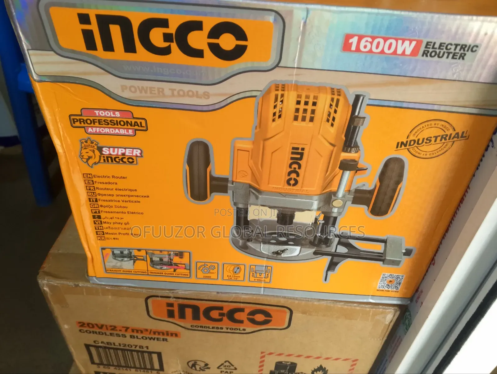 Ingco 1,600 Router Machine