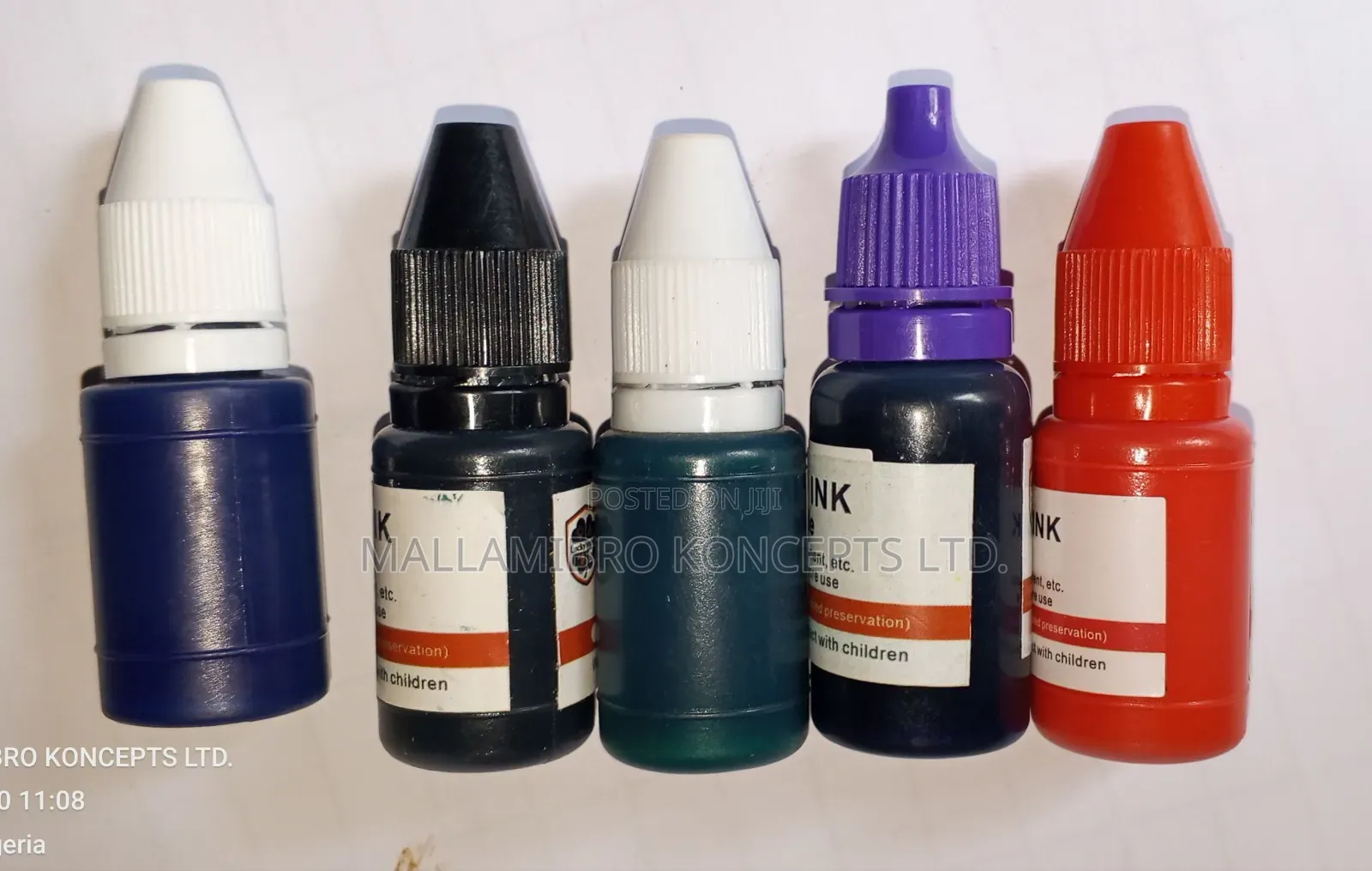 Refill Inks for Flash Self-Ink Stamps