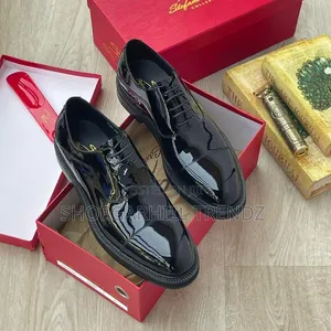 Quality Derby Patent Leather Shoes