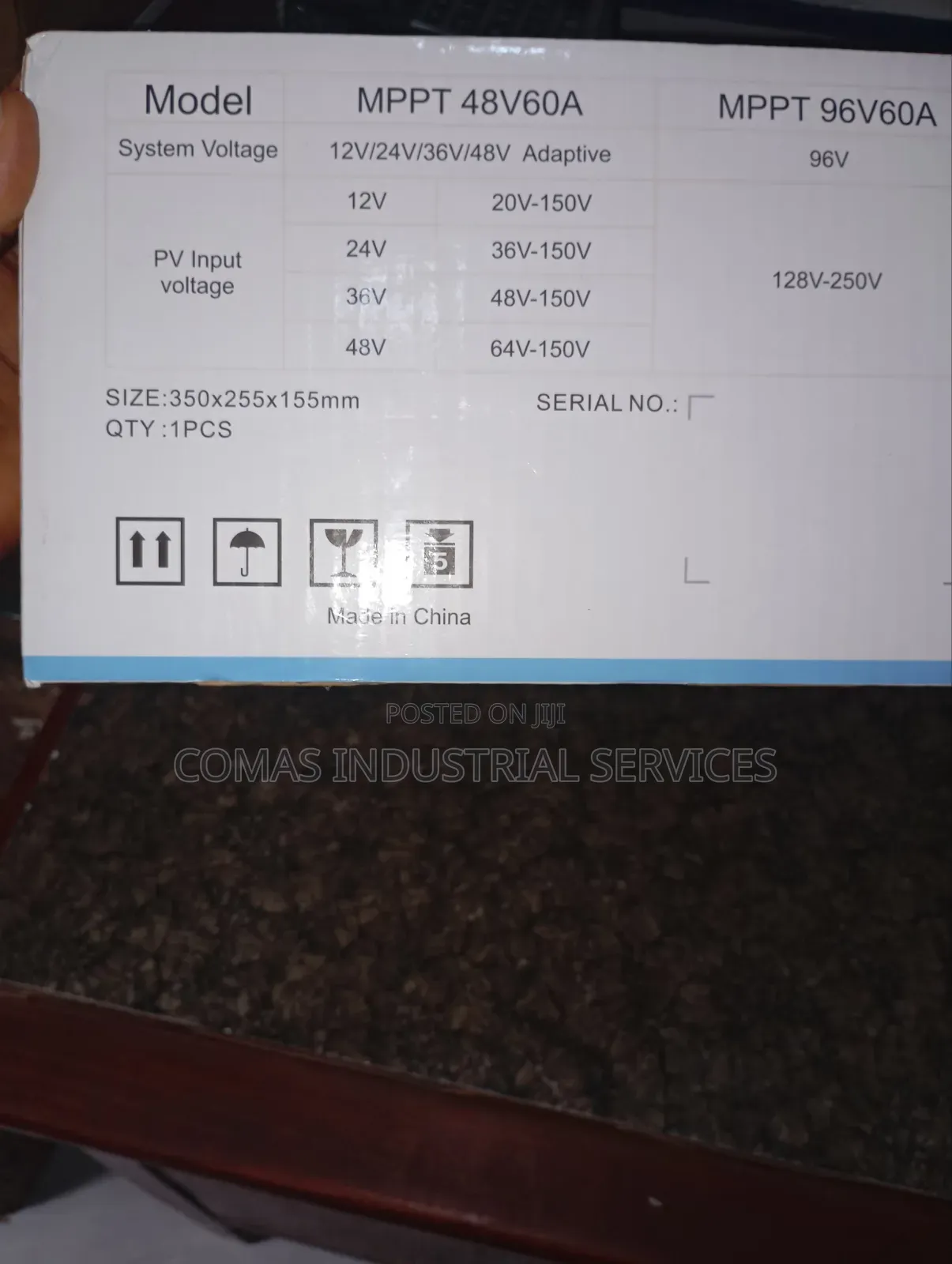 DC Power MPPT Charge Controller 24v