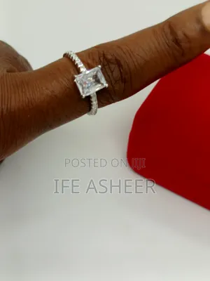 Simple and Classic 925 Proposal Ring - Silver