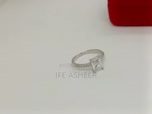 Simple and Classic 925 Proposal Ring - Silver
