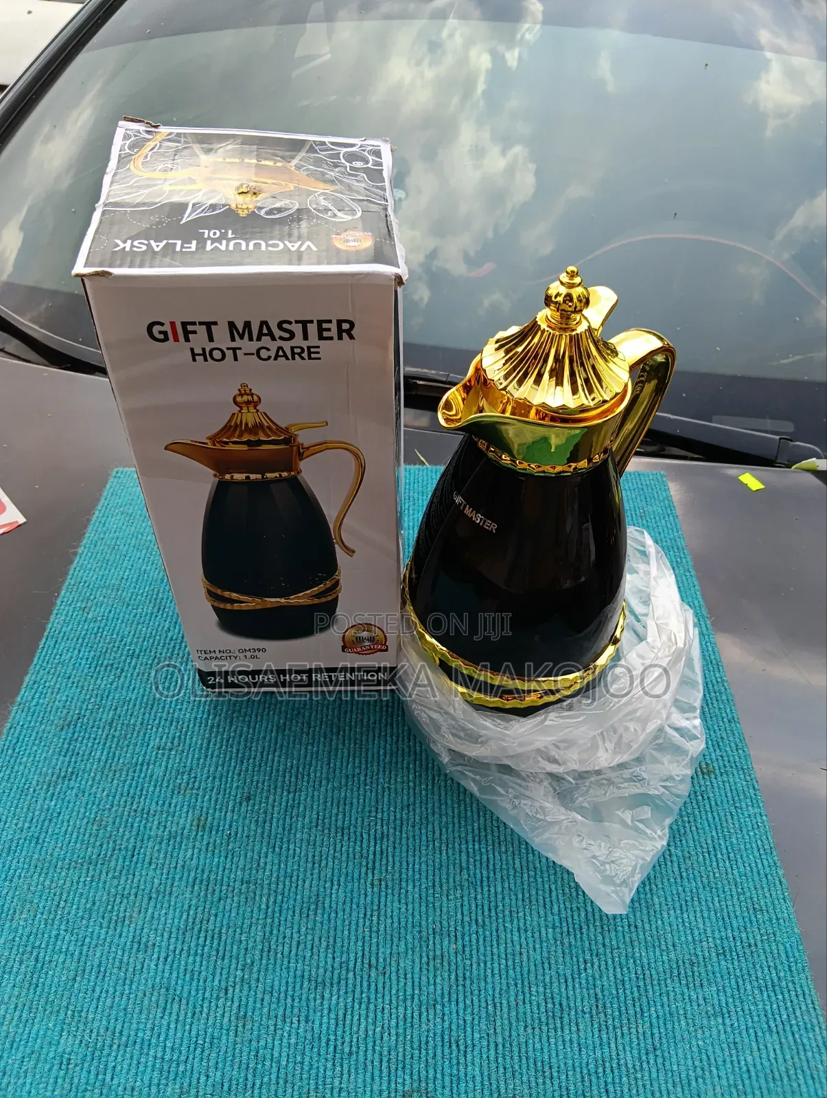 Golden Hot Water Car