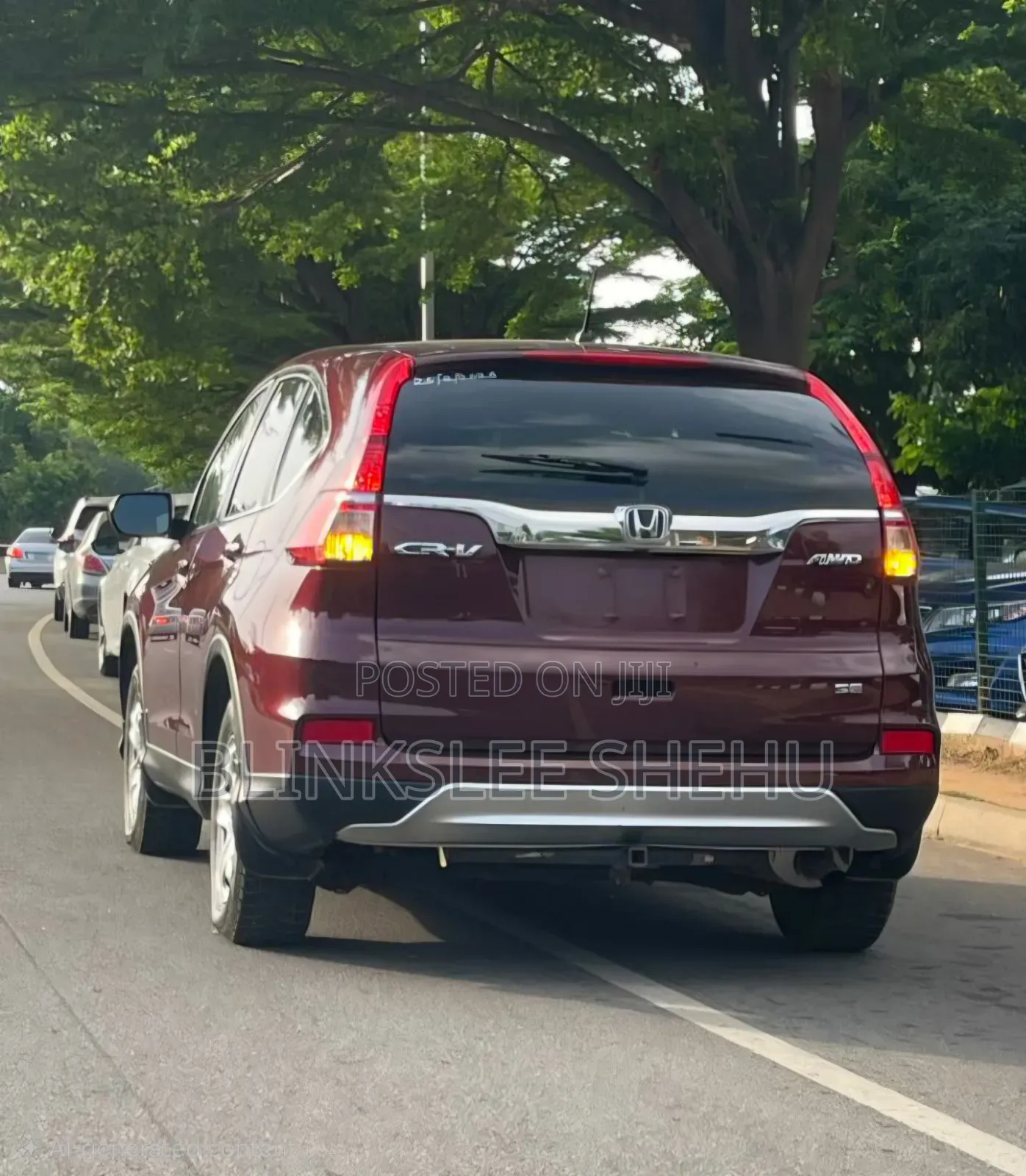 Honda CR-V 2016 Maroon