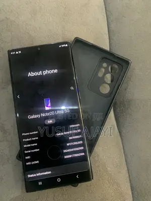 Samsung Galaxy Note 20 Ultra 5G 128 GB Black