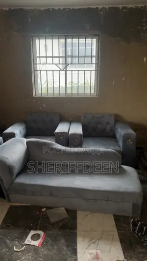 Luxury Modern 4-Piece Sofa Set (3+2+1+1) for Sale