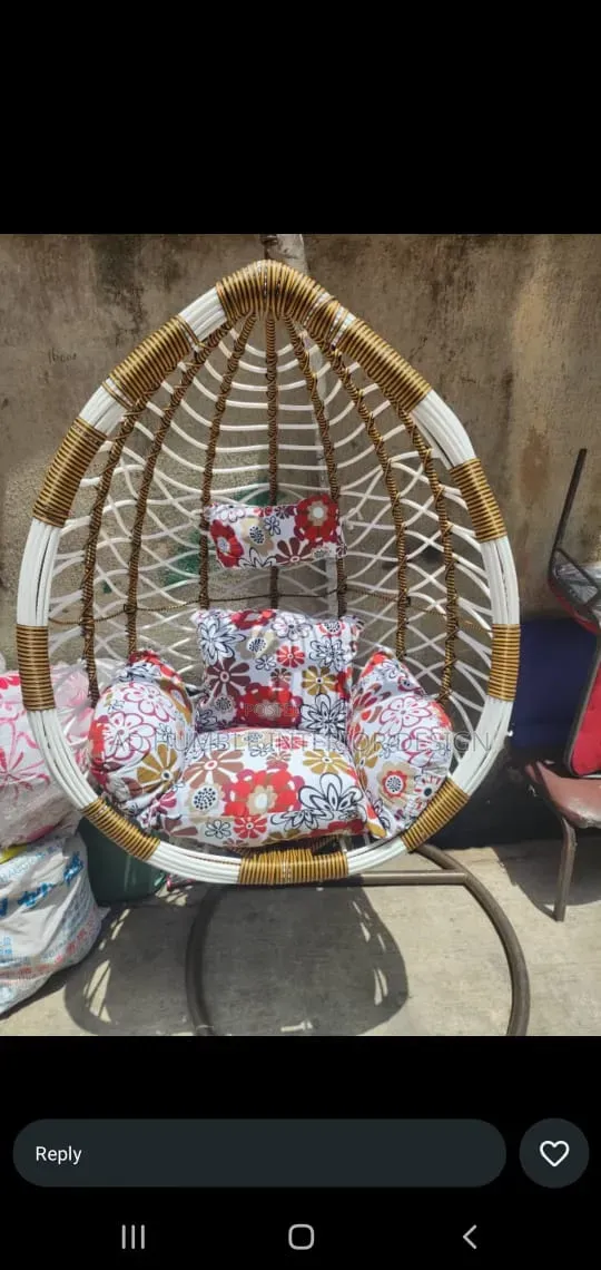 Imported Swing Chair With Cushion Pillow
