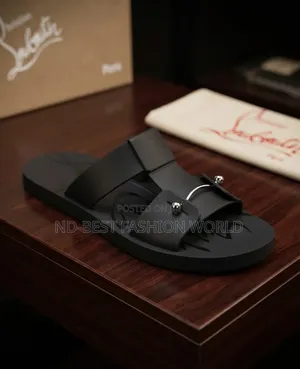Pure Leather White Slippers