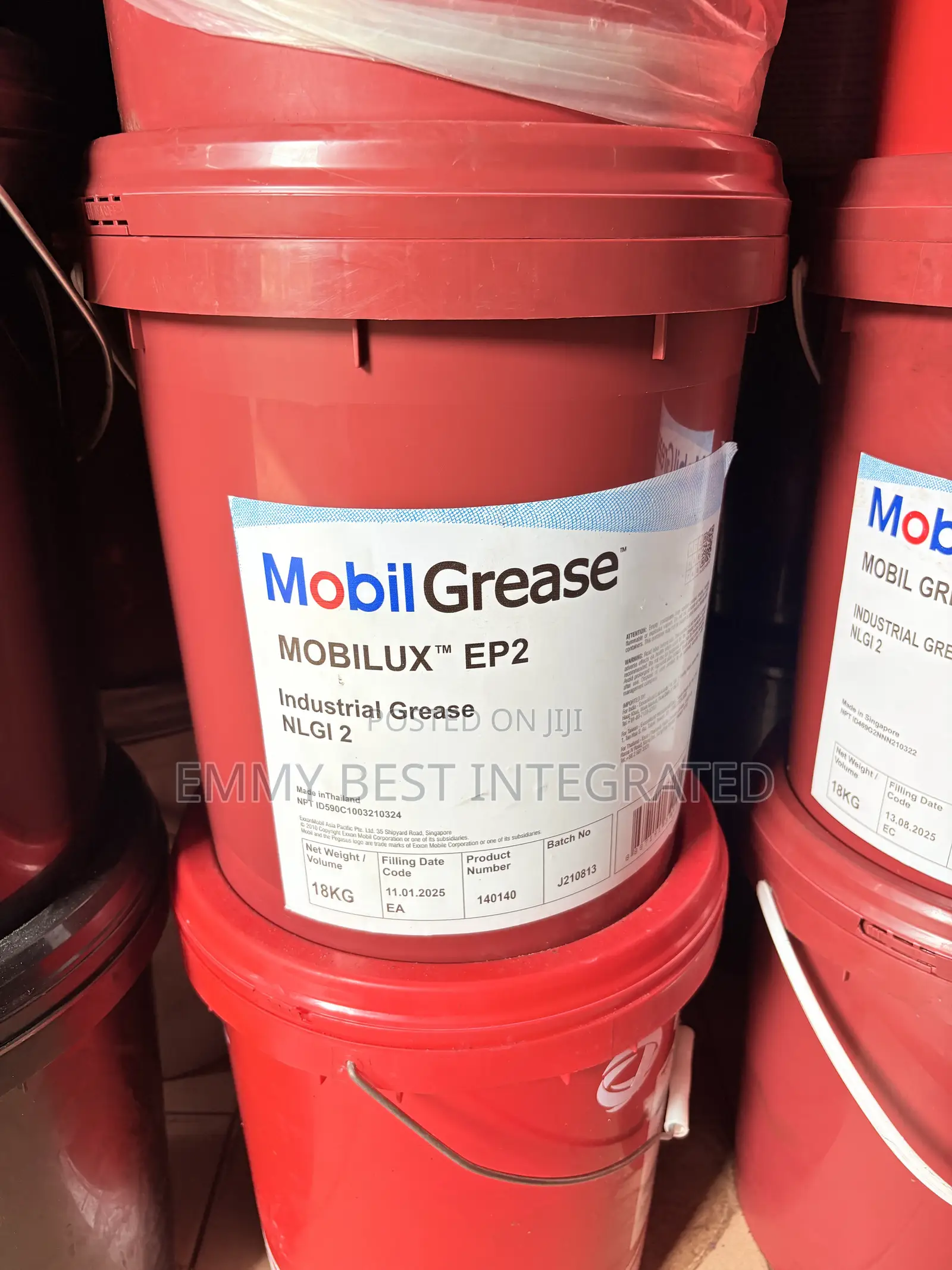 18kg Industrial Grease Pails