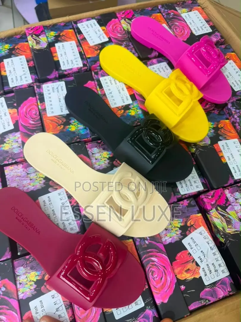 D G Jelly Slippers