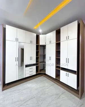 High Quality Wooden Woberope With Partition