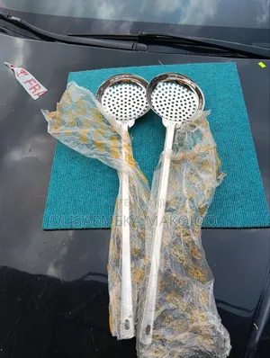 Long Stainless Steel Cooking Spoons